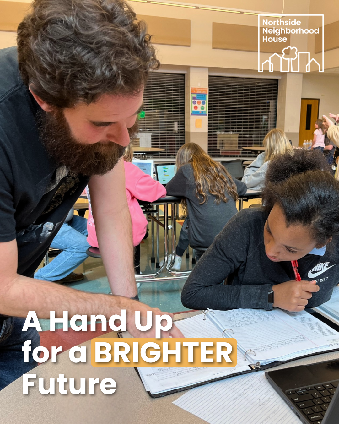 A hand up for a brighter future